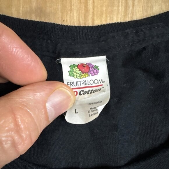 Harry Styles Women’s Black Short Sleeve T-Shirt Top Size Large - Picture 3 of 5